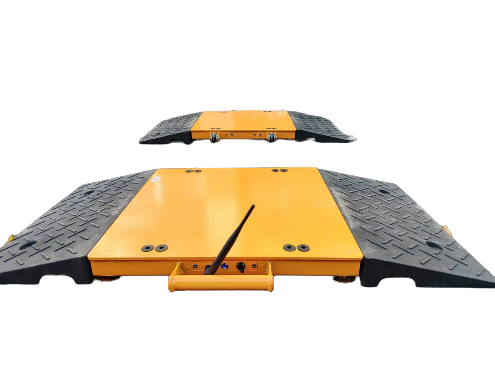 便携式电子地磅T100 - 便携式称重设备，支持无线联网和动态称重功能，适用于工业、物流等多种场景